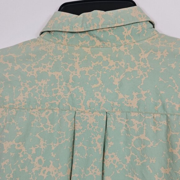 Comme des Garcons Shirt Mens M Seafoam Green Designer France Button Down Shirt - Picture 5 of 9
